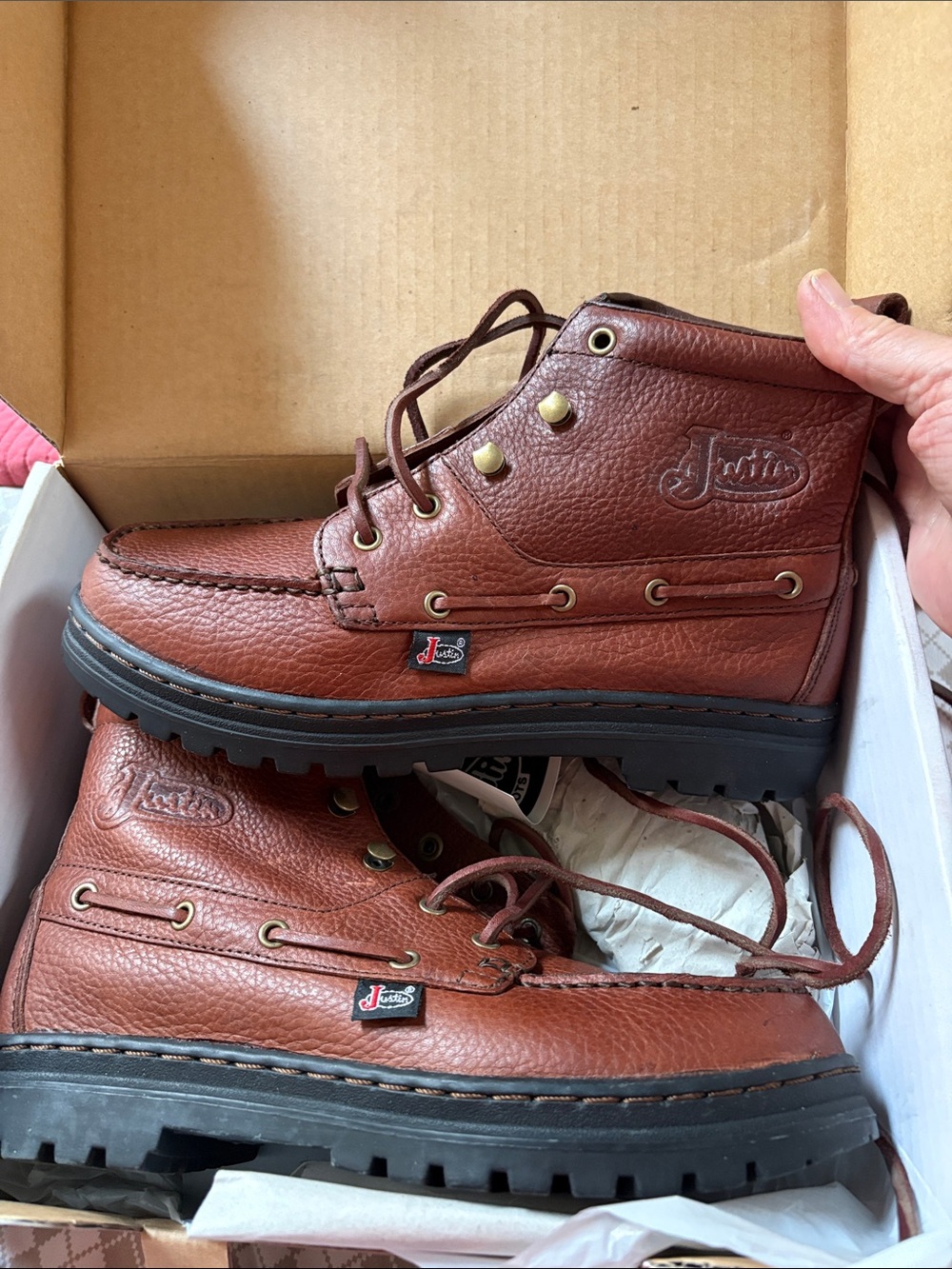 Justin Boots new in original box